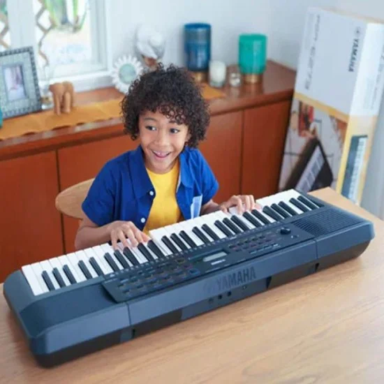 Yamaha (PSR-E273) Portable Keyboard With 61 Keys Piano – Black
